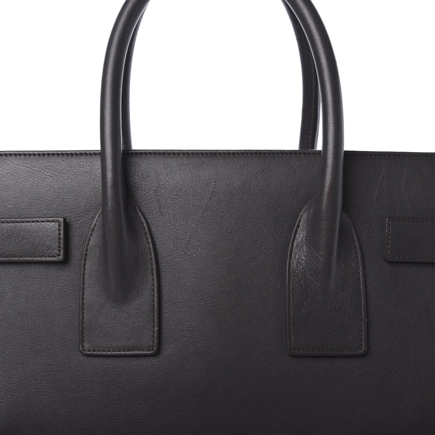 Calfskin Small Sac De Jour Black