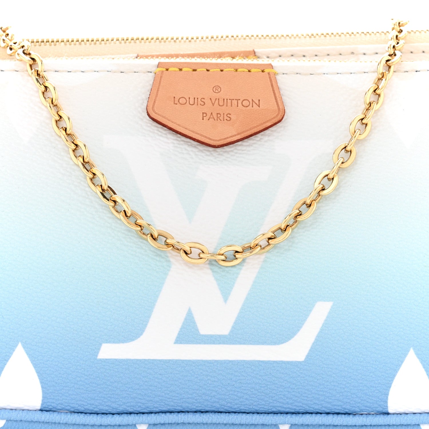 Louis Vuitton Monogram Giant By The Pool Multi Pochette Accessories Blue 7 of 9