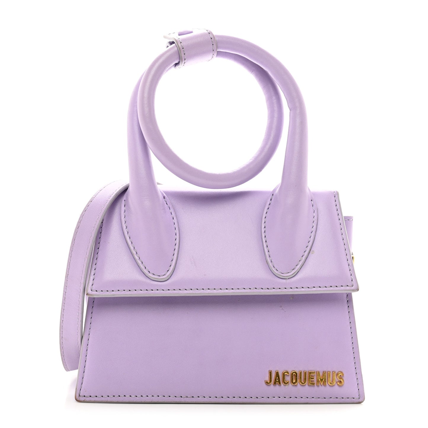 Smooth Calfskin Le Chiquito Noeud Lilac