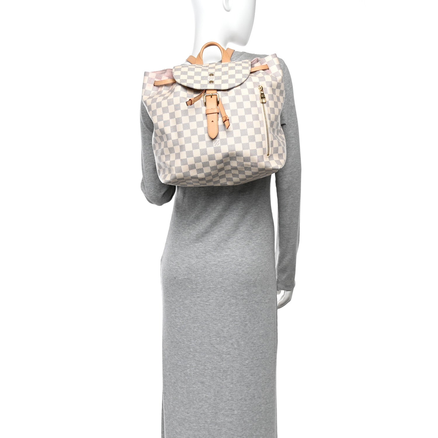 Louis Vuitton Damier Azur Sperone Backpack 2 of 11