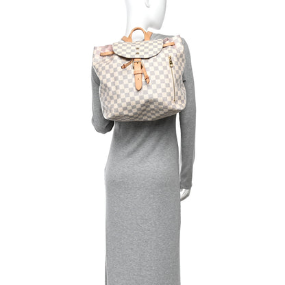 Louis Vuitton Damier Azur Sperone Backpack 2 of 11