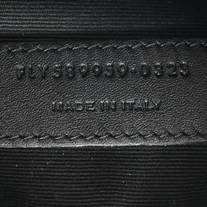 Saint Laurent Grain De Poudre Monogram Belt Bag Black 6 of 11