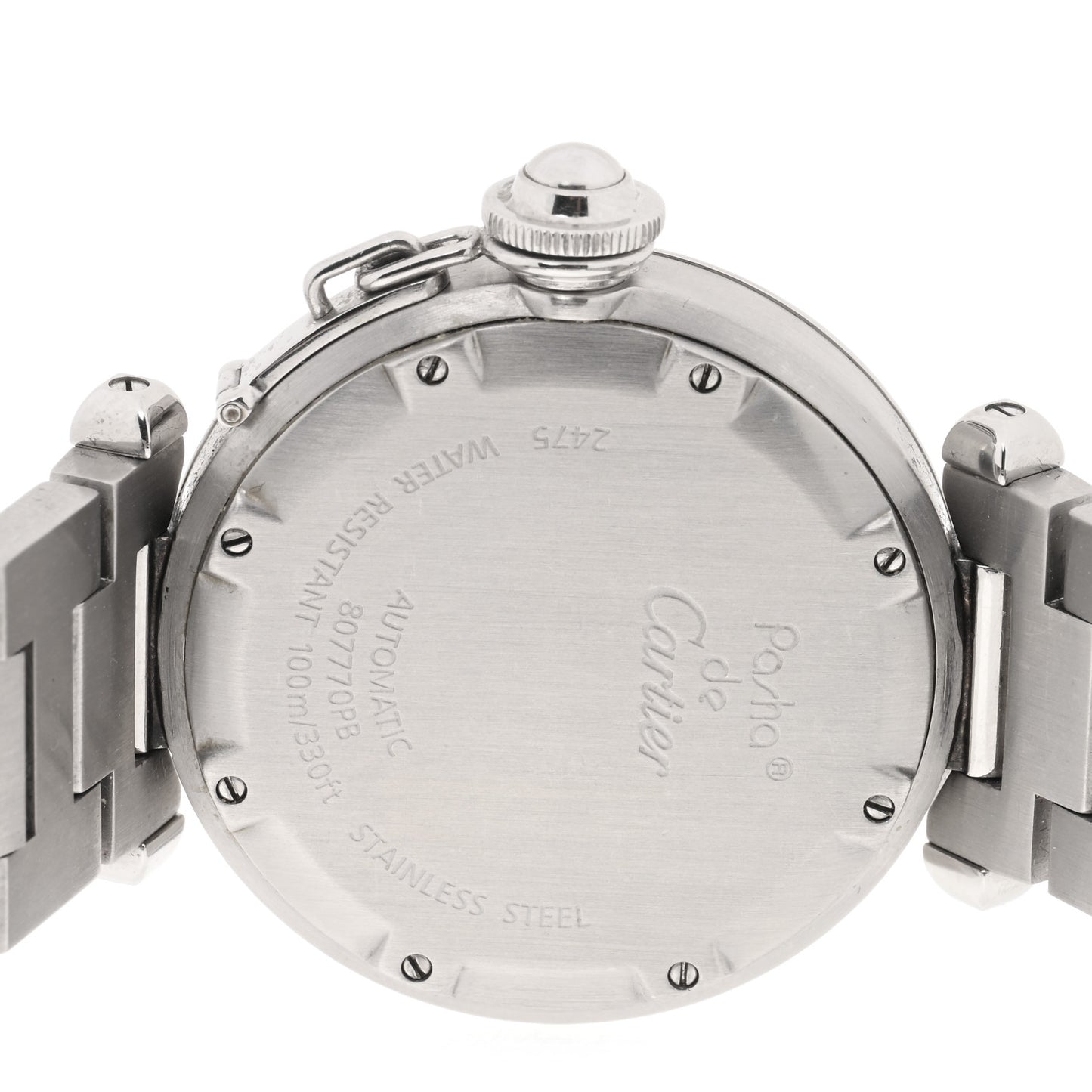 Stainless Steel 35mm Pasha C Big Date Automatic Watch