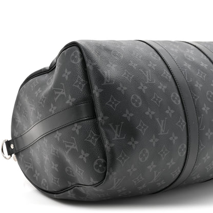 Louis Vuitton Monogram Eclipse Keepall Bandouliere 45 8 of 12