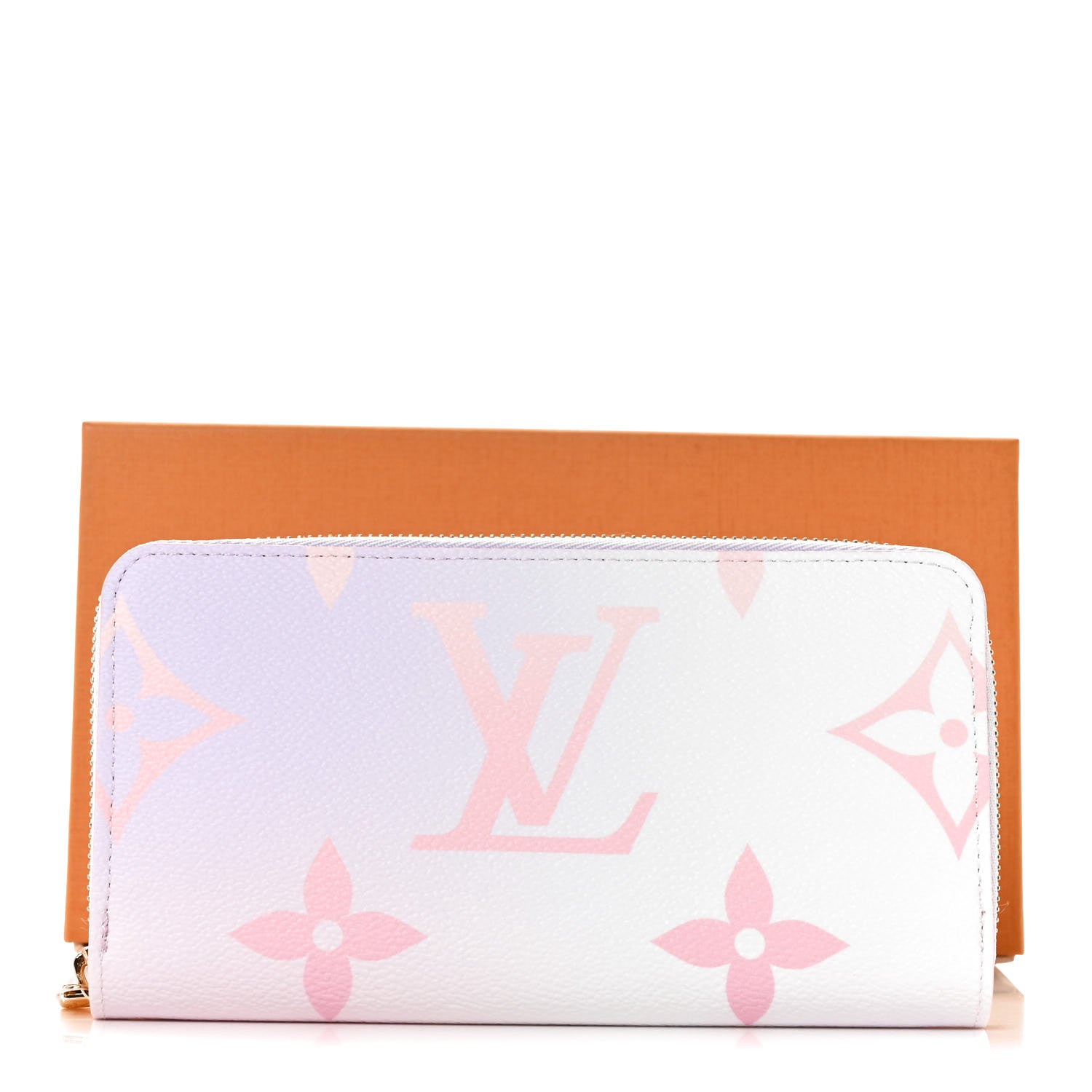 Louis Vuitton Monogram Giant Spring In The City Zippy Wallet Sunrise Pastel 9 of 9
