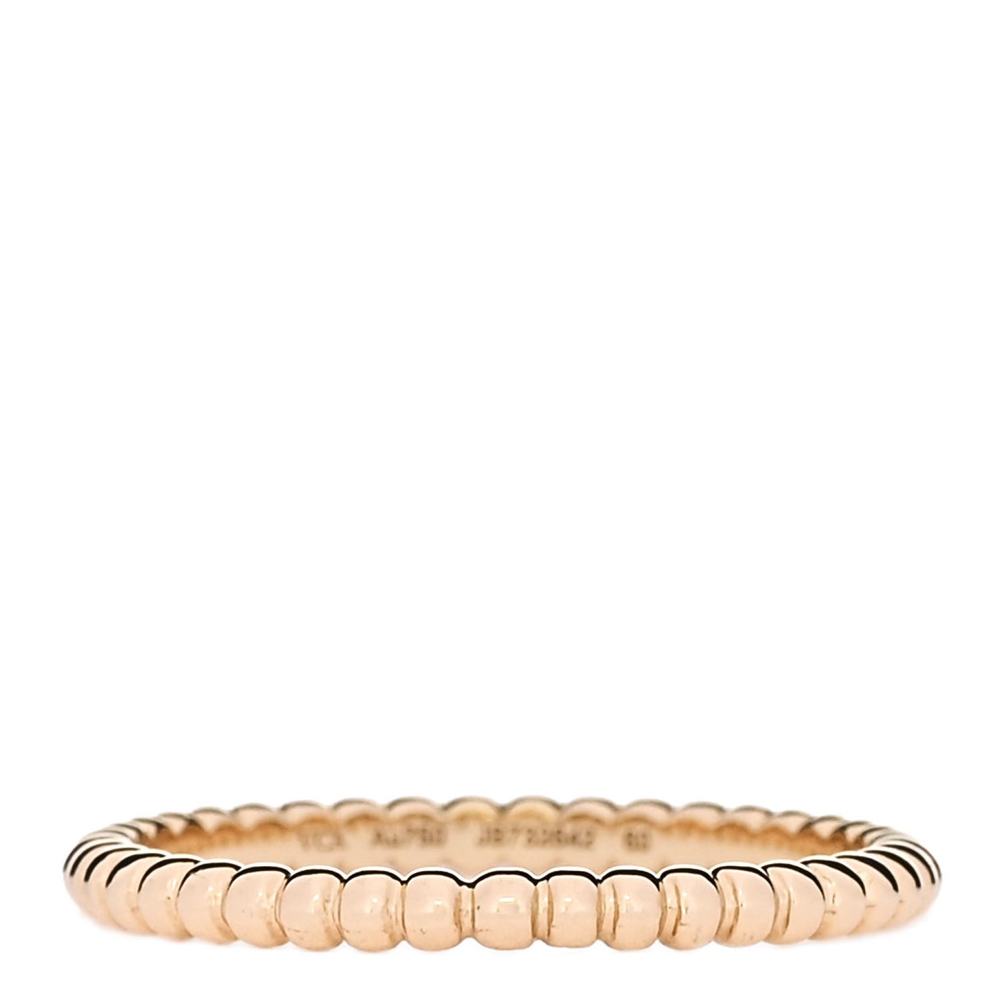18K Yellow Gold Small Perlee Ring 60 9