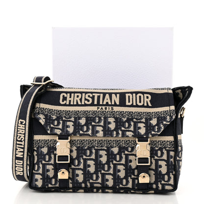 Christian Dior Oblique Small Diorcamp Messenger Blue 11 of 11