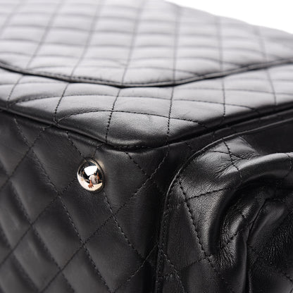 Chanel Calfskin Quilted XL Cambon Multipocket Reporter Black White 18 of 18