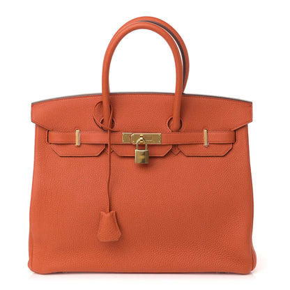 Hermes Togo Birkin 35 Terre Battue 1 of 11