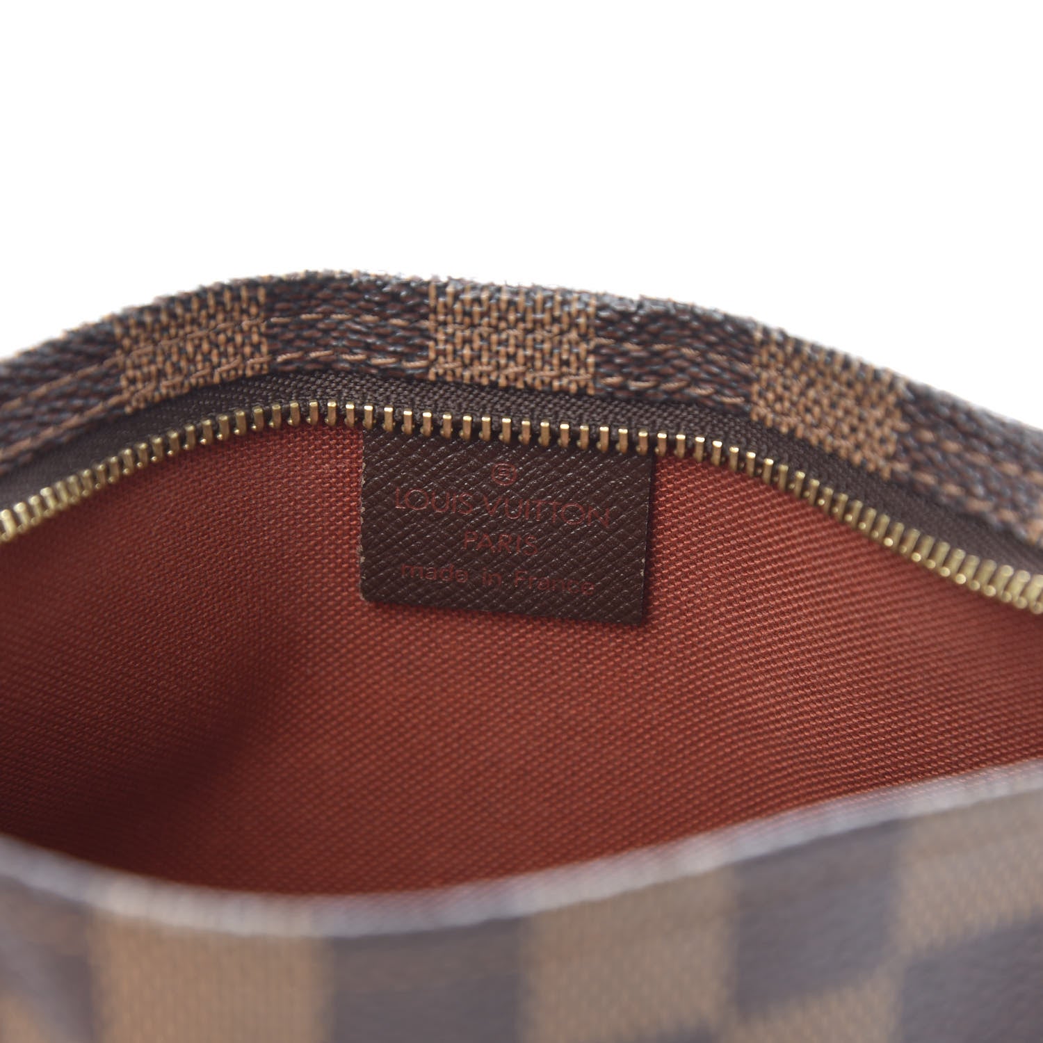 Louis Vuitton Damier Ebene Trousse Make Up Bag Pochette 6 of 15