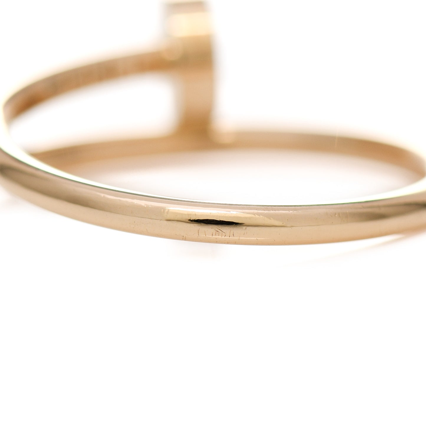 18K Yellow Gold Small Juste Un Clou Ring 53 6.25