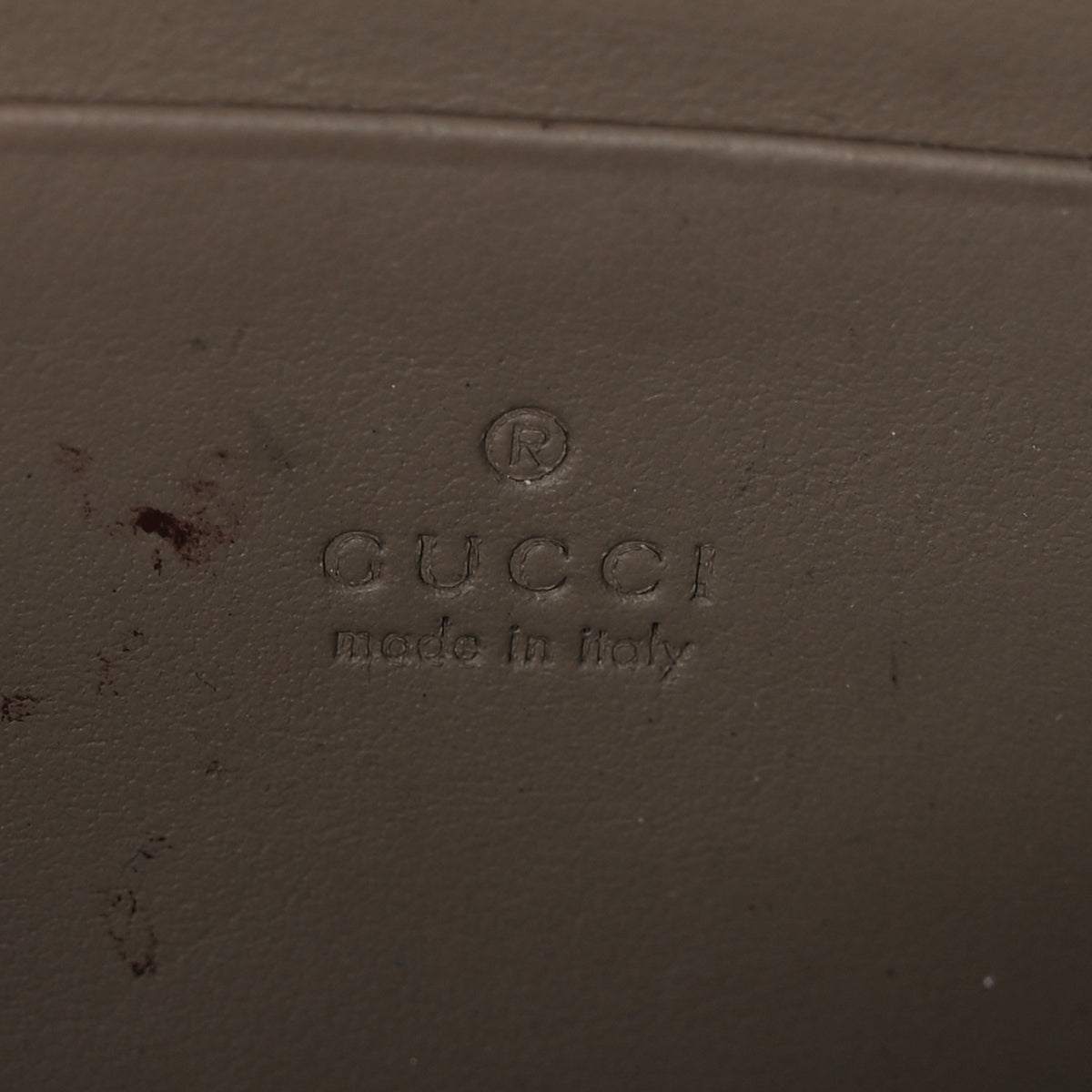 GG Supreme Monogram Mini Dionysus Chain Wallet Beige Taupe