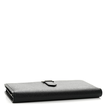 Hermes Epsom Bearn Gusset Wallet Black 4 of 9