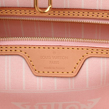 Louis Vuitton Monogram Giant By The Pool Neverfull MM Light Pink 6 of 10