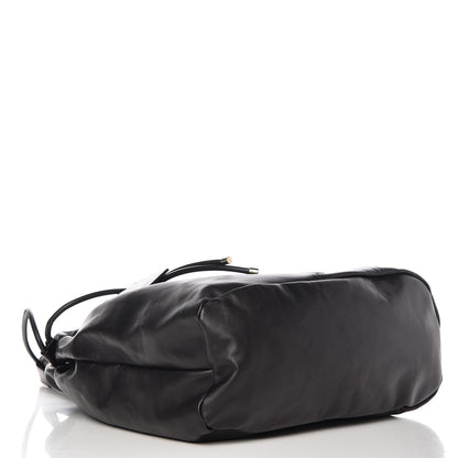Versace Calfskin Day Dreamer Drawstring Bag Black 4 of 13
