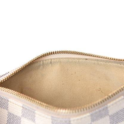Louis Vuitton Damier Azur Pochette Milla MM 6 of 13