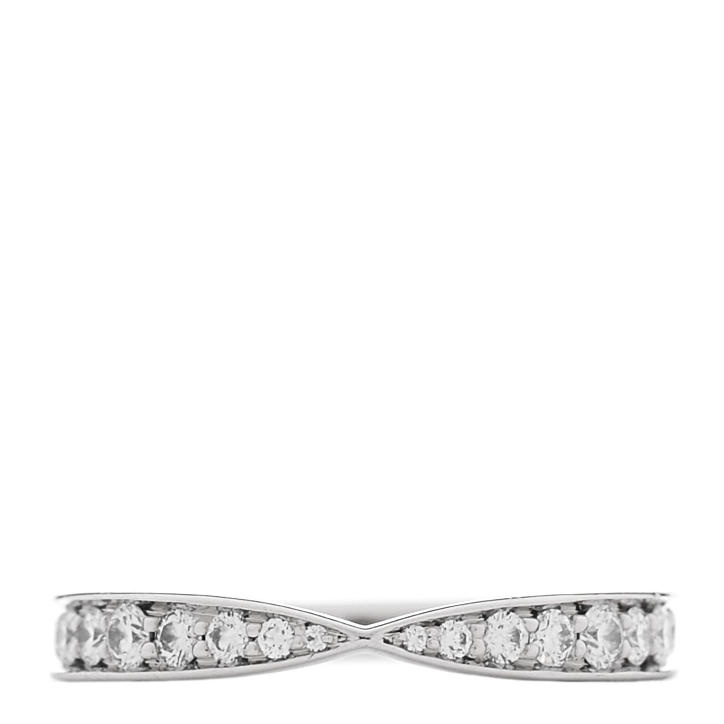 Platinum Diamond Harmony Bead-set Band Ring 47 4