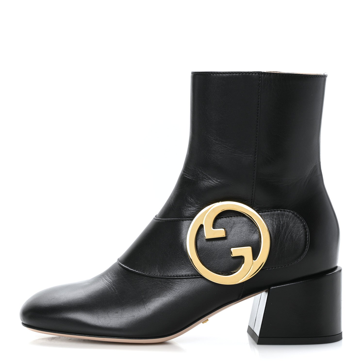 Gucci Malaga Kid GG Blondie 55mm Ankle Boots 37 Black 1 of 9
