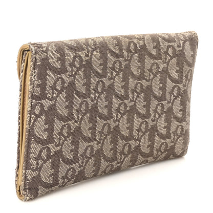 Christian Dior Monogram Saddle Wallet Beige 3 of 8