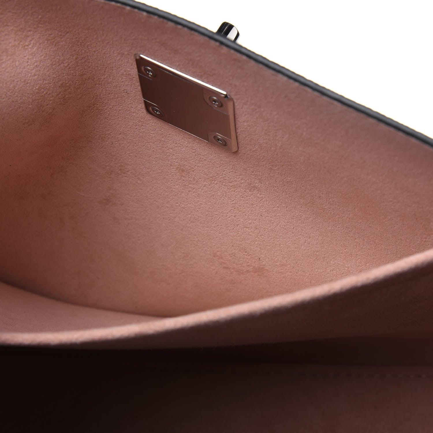 Louis Vuitton Calfskin Lockme Ever BB Black 13 of 20