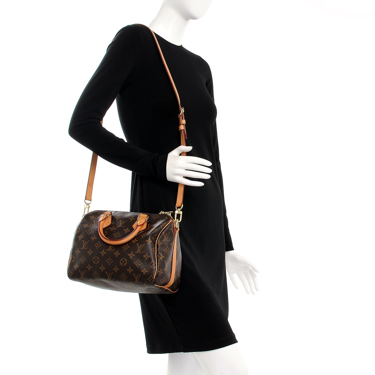 Louis Vuitton Monogram Speedy Bandouliere 25 2 of 10