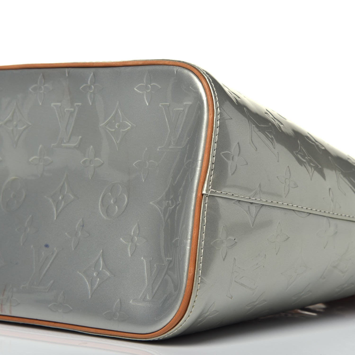 Louis Vuitton Vernis Houston Silver 9 of 13