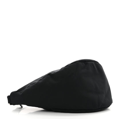 The Row Nylon Slouchy Banana Two Bag Black 4 of 10