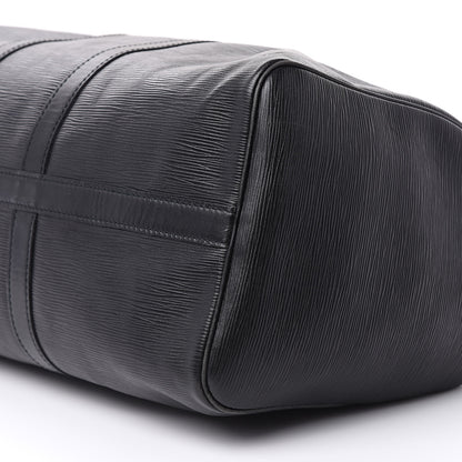 Louis Vuitton Epi Keepall 50 Black 8 of 16