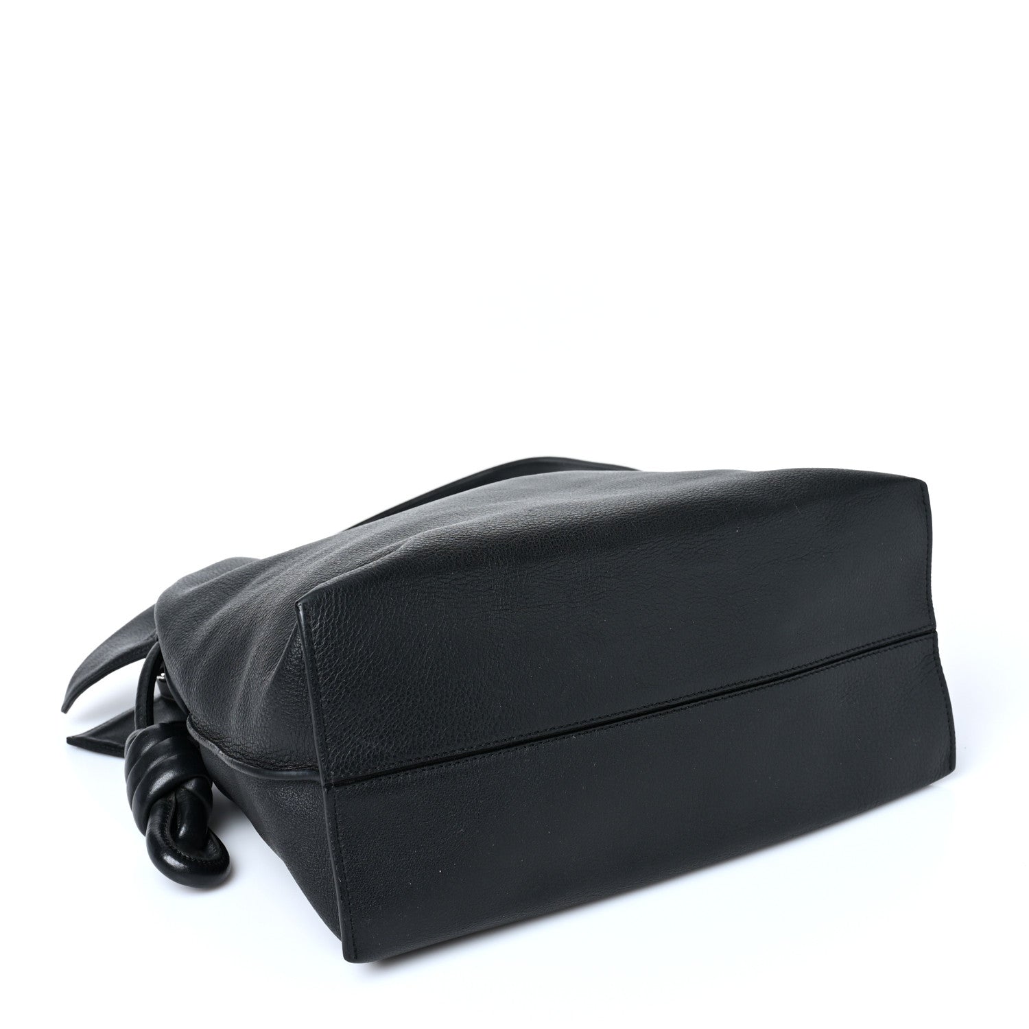 Loewe Calfskin Flamenco Knot Bag Black 4 of 8