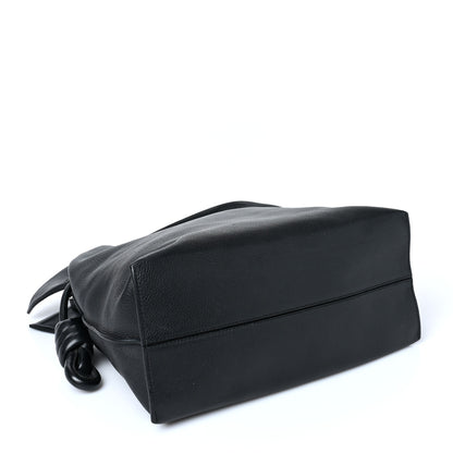 Loewe Calfskin Flamenco Knot Bag Black 4 of 8