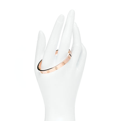 Cartier 18K Pink Gold LOVE Bracelet 16 2 of 5