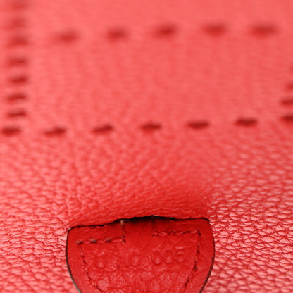 Hermes Taurillon Maurice Flipperball Sangle Evelyne TPM Rouge De Coeur Bleu Frida 7 of 11