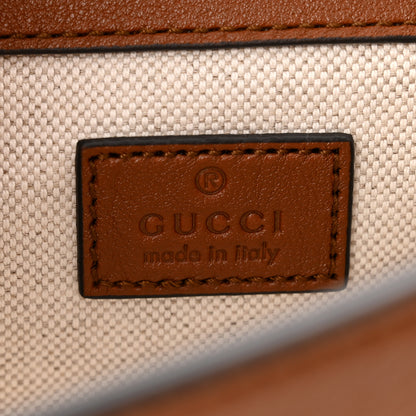 Gucci Wonka Grain Calfskin Mini Diana Bamboo Top Handle Shoulder Bag Cuir 6 of 10