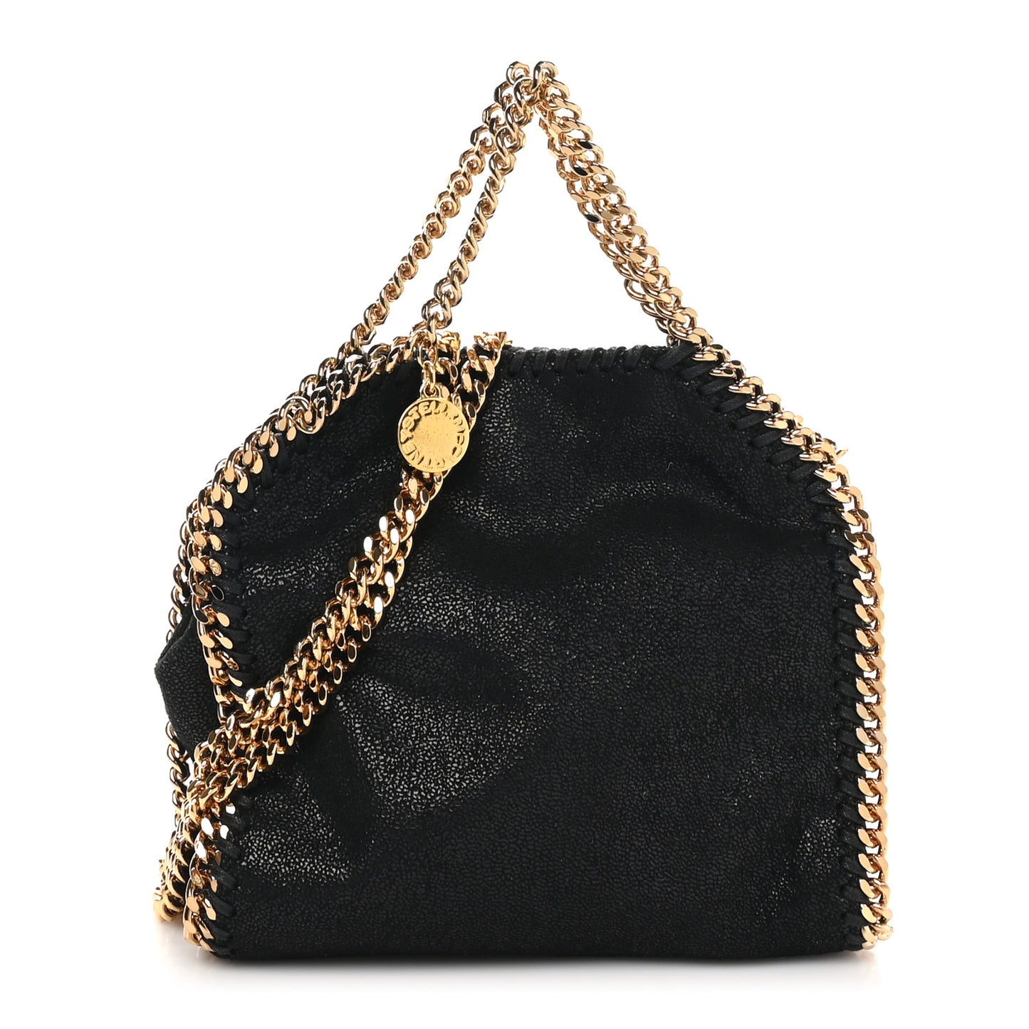 Shaggy Deer Tiny Falabella Tote Black