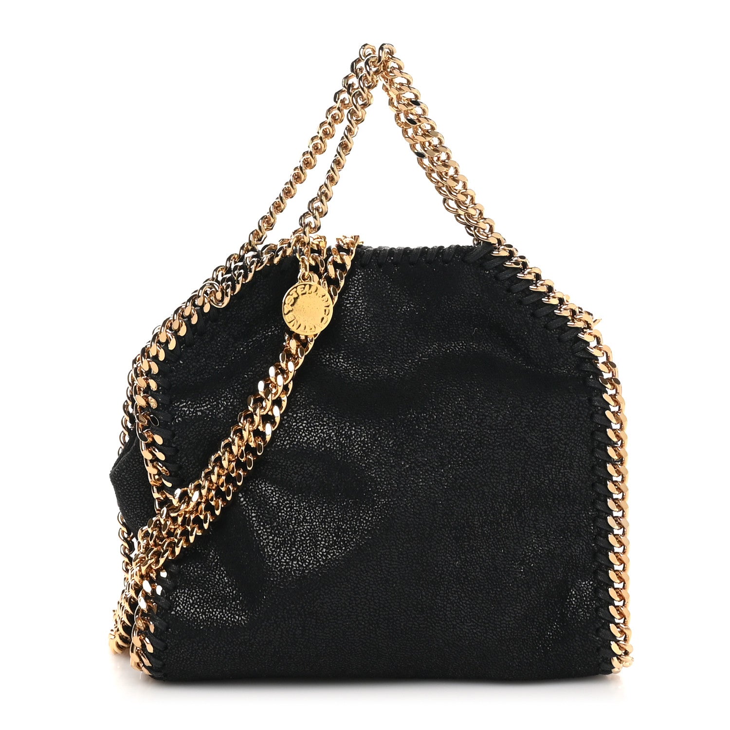 Stella McCartney Shaggy Deer Tiny Falabella Tote Black 1 of 8