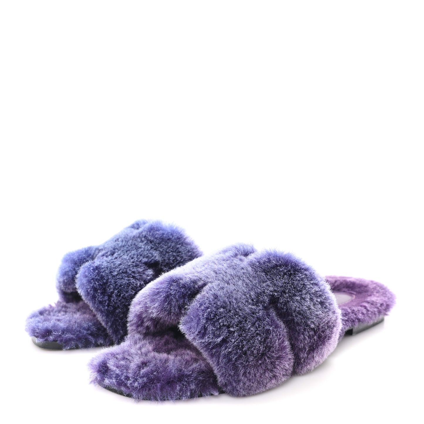 Woolskin Oran Sandals 38 Violet Fonce