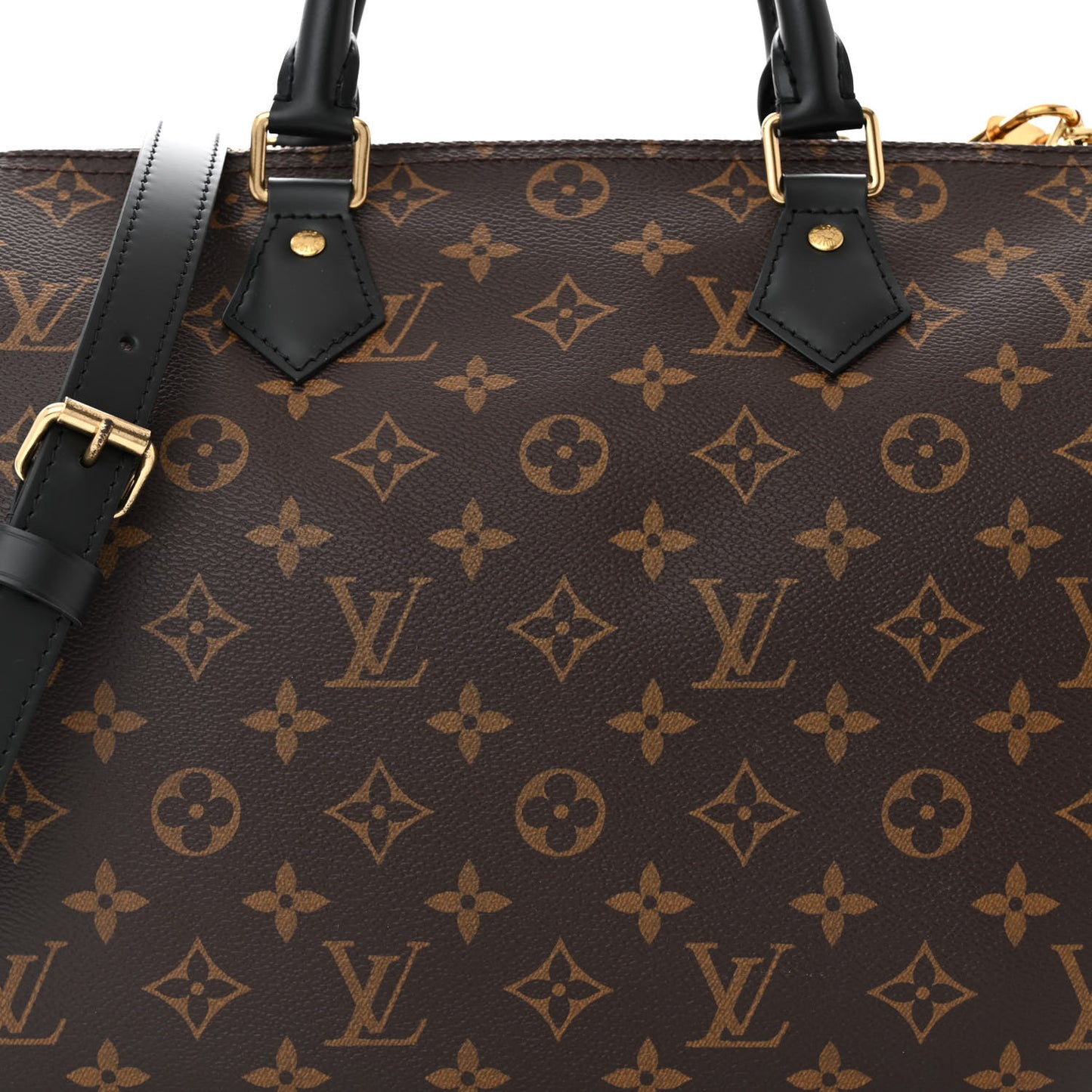 Monogram My World Tour Speedy Bandouliere 30 Black