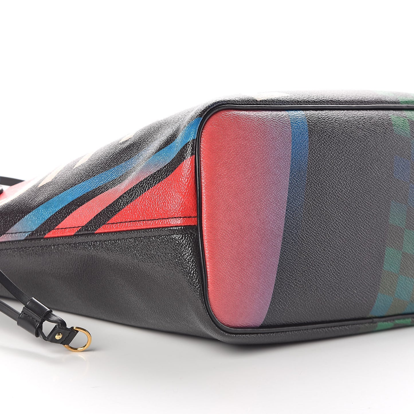 Damier Race Neverfull MM Noir Rouge