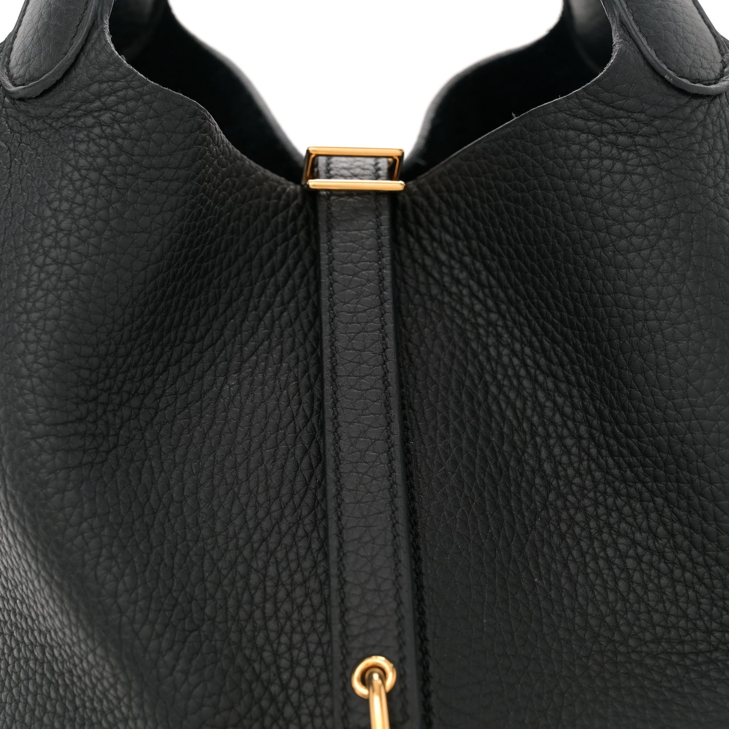 Taurillon Clemence Picotin Lock 22 MM Black