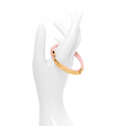 Hermes Swift Roulis Double Tour Bracelet Rose Sakura 2 of 5