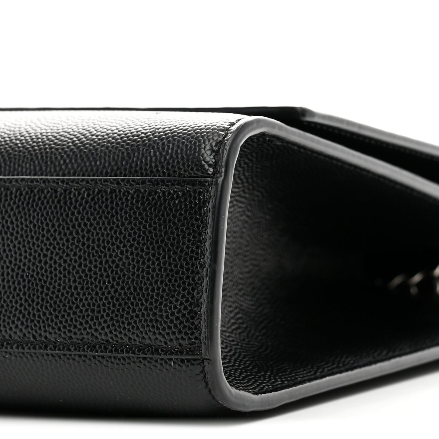 Grain De Poudre Large Classic Monogram Kate Satchel Black