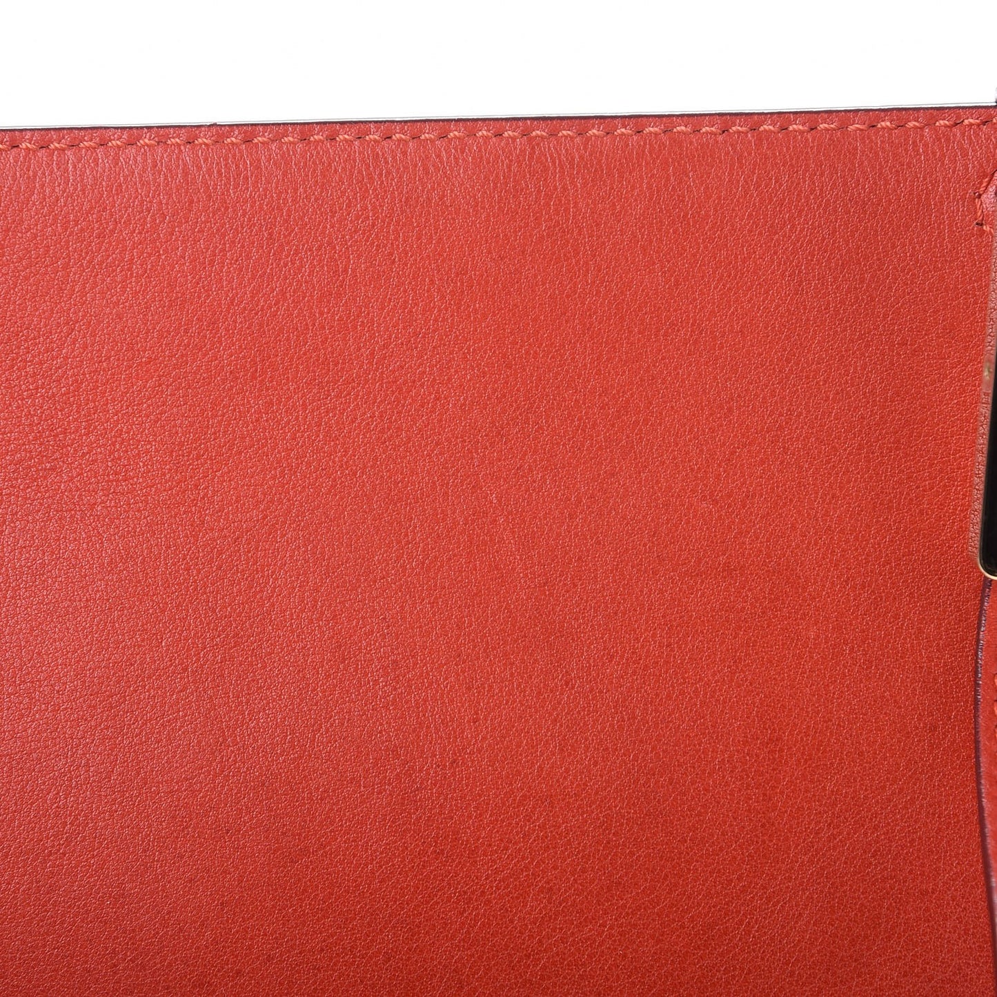 Calfskin Mini Georgia Crossbody Bag Paprika Red