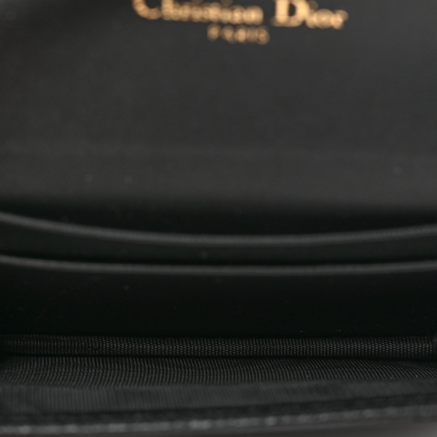 Goatskin Saddle Card Holder Black