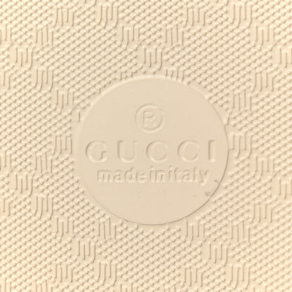Gucci Microguccissima Mens Slide Sandals 10 Ivory 6 of 7