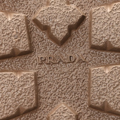 Prada Suede Scamosciato Flatform Mules 39 Cacao 7 of 9