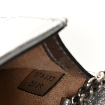 Gucci Metallic Calfskin Super Mini Dionysus Shoulder Bag Silver 7 of 11