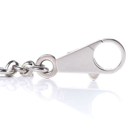 Hermes Palladium Olga Bag Charm Silver 3 of 3