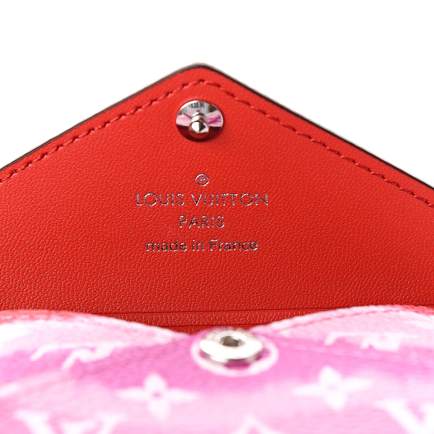 Louis Vuitton Monogram Escale Small Kirigami Pochette Insert Red 5 of 6