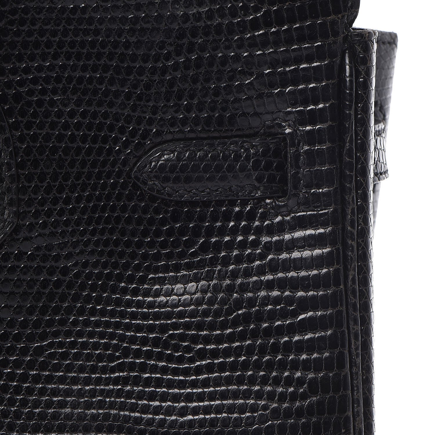 Hermes Lizard Birkin 25 Black 18 of 50