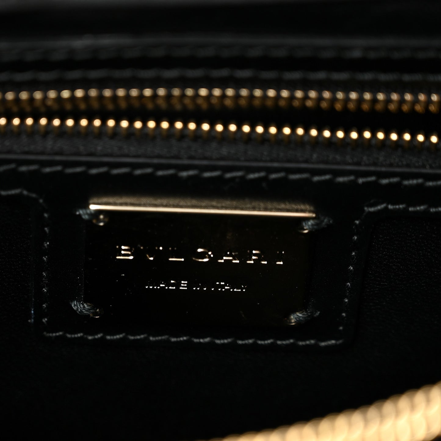 Calfskin Karung Studded Serpenti Forever Shoulder Bag Black Pink Multicolor